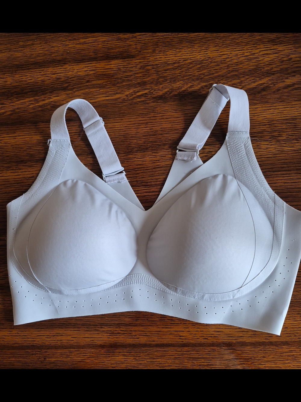 Forlest Colby Breathable Bra Comfort Molded Wireless Bra - Light Gray